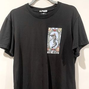 Black Zara Men’s T-shirt - Size XL (US)
